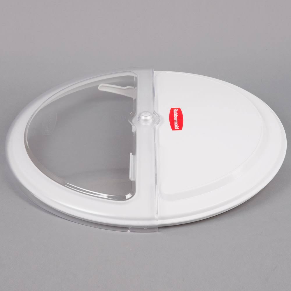 White Sliding Lid with 4-Cup Scoop N719306