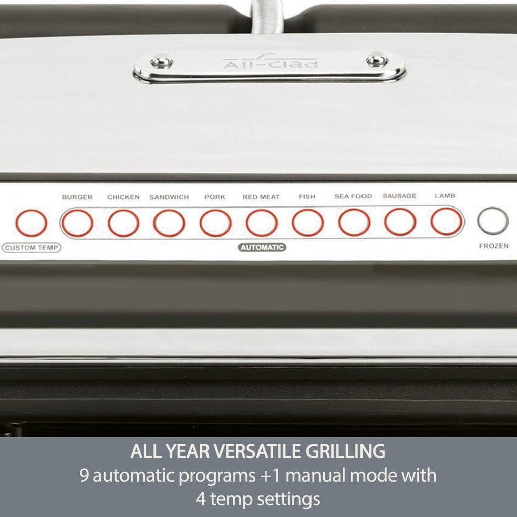 Stainless Steel Indoor Grill with Removable Plates X248