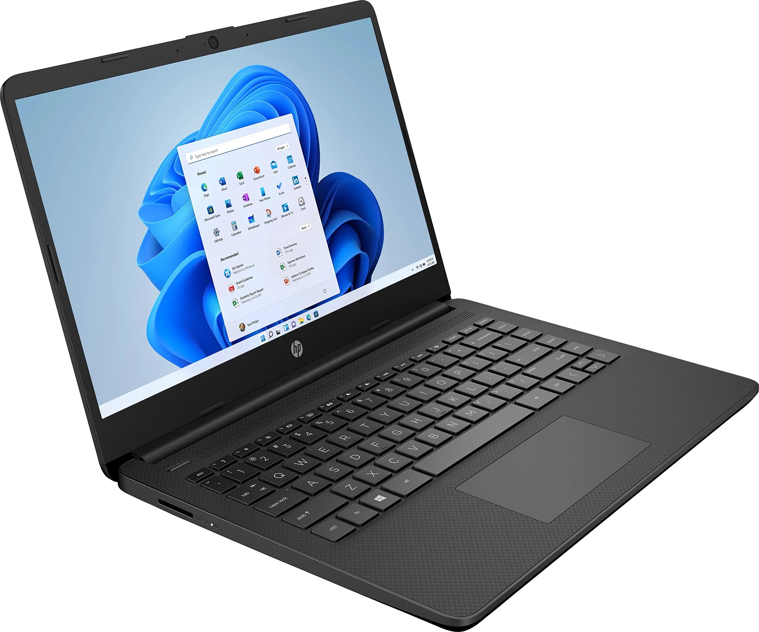 14" HD Laptop Computer, AMD Athlon Silver 3050U, 16GB DDR4, 1TB SSD, Black, Windows 10 S K79723