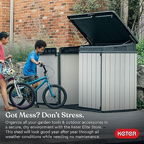 Gray 4.6 x 2.7 Ft Outdoor Storage Box P677666