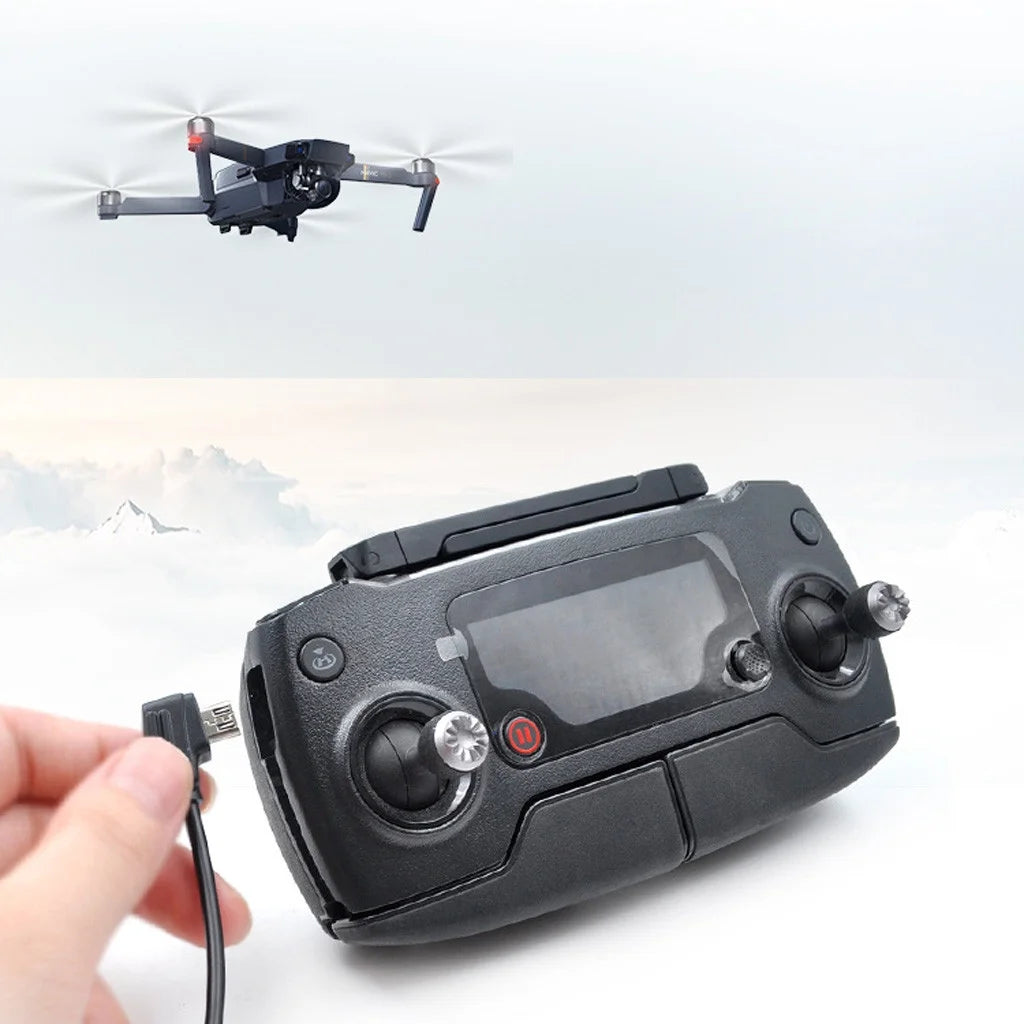 MAVIC Mini Remote Controller Cable Data Transfer Cord Accessories Glasses Camera Attachment Pro Ultra Hs720 Battery Charger Little Long Flight Time Kids M6295