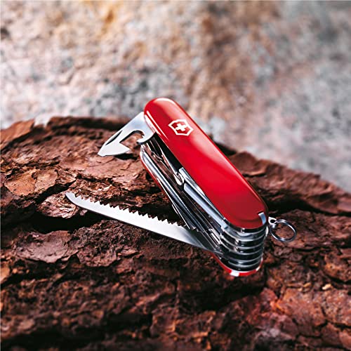 Red 91 mm Multi-Tool Pocket Knife O9756