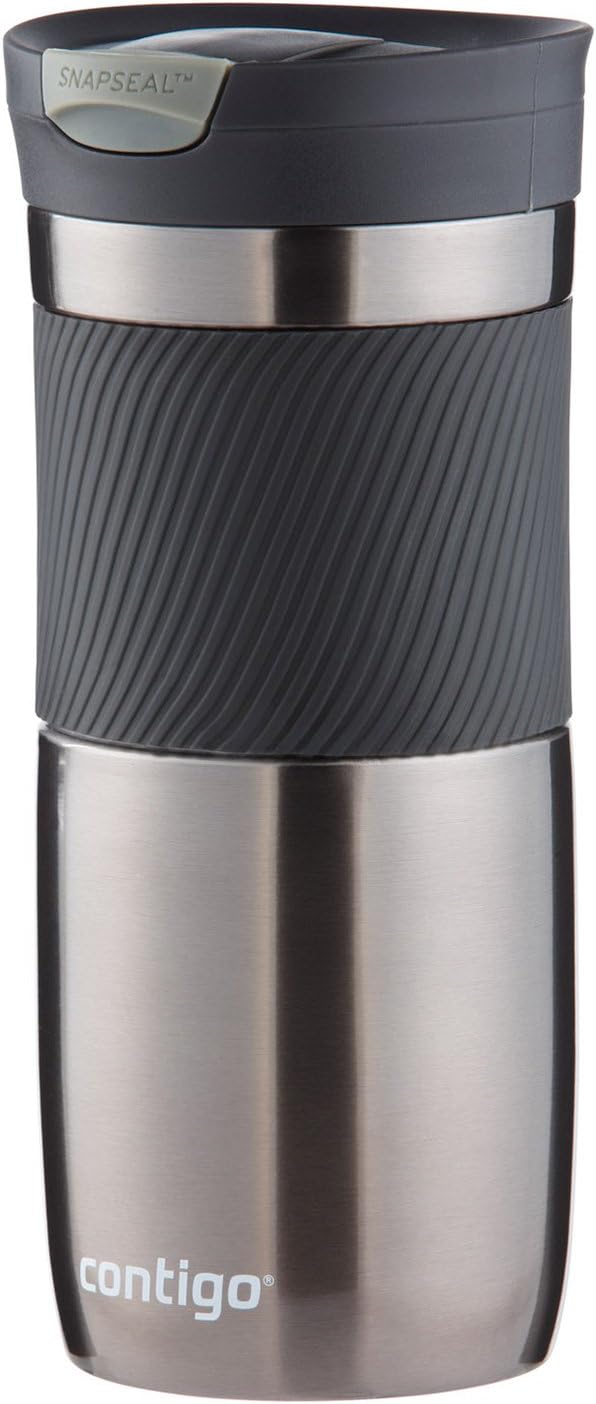 16 Oz Vacuum-Insulated Stainless Steel Travel Mug C6359