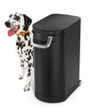 35 Liter Brushed Stainless Steel Pet Food Storage Container W549