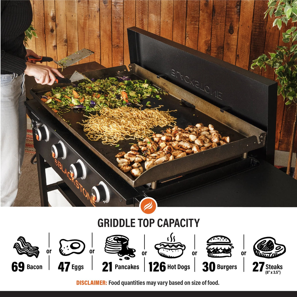 4-Burner 36 Griddle Cooking Station with Hard Cover Z86455