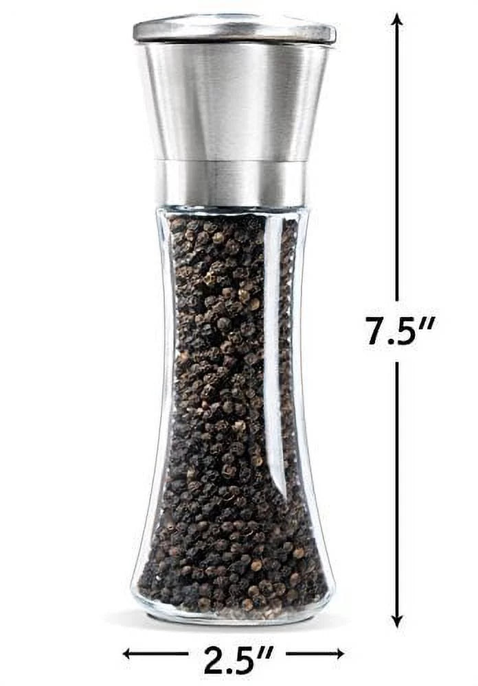 Stainless Steel Salt and Pepper Grinder Set of 2 K8900