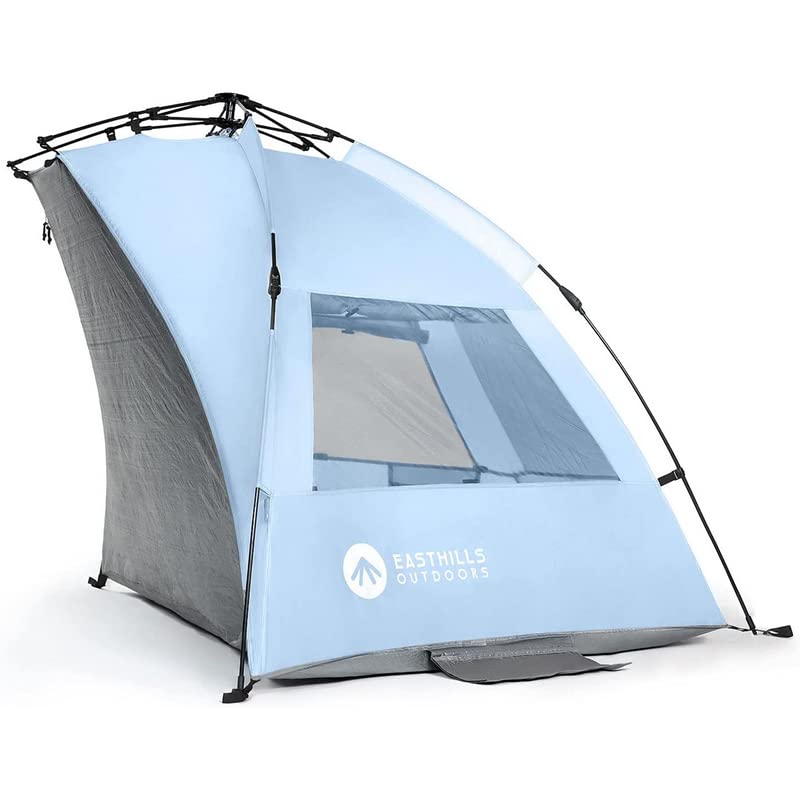 Blue Instant Beach Tent Sun Shelter X4074