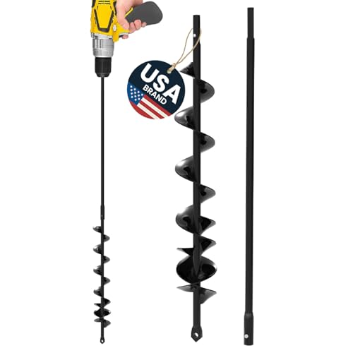 3 Pack Spiral Hole Planter Drill Bit with Extension Y95548