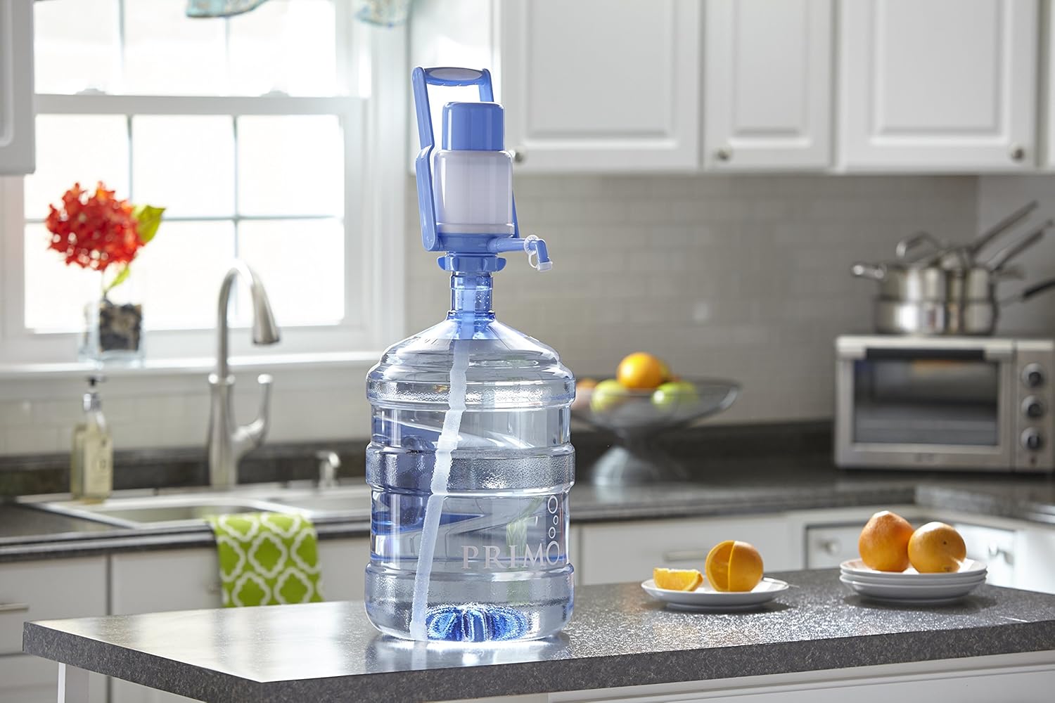 Portable Bottle Pump Water Dispenser for 3 or 5 Gallon Jugs C61334