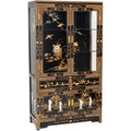 Black Lacquer China Cabinet T1320