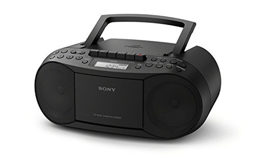 Black CD and Tape Boombox with Radio A602010