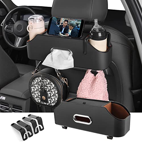Car Back Seat Organizer with 2 Drink Cup Holder K859303