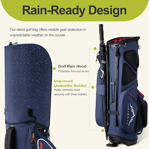 14 Way Golf Stand Bag with 10 Pockets I847