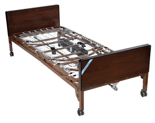 Semi Electric Hospital Bed Mattress with Half Rails & Innerspring Z339217
