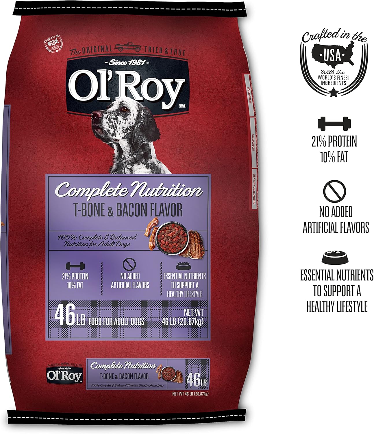 46 lb Dry Dog Food Z194