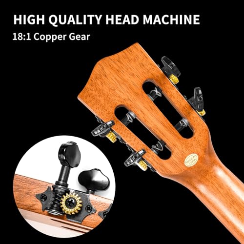 Concert Ukulele 23 Inch KOA Wood with Gig Bag I261959