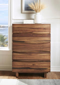 Solid Wood 5-Drawer Chest J545894