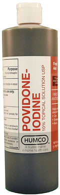 16 oz Povidone Iodine 10% Topical Solution F38726