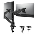 Dual Monitor Stand for 13 to 32 Inch Screen, Dual Monitor Arm Desk Mount Max 22 lbs Each Arm, VESA 75x75 100x100 W137234