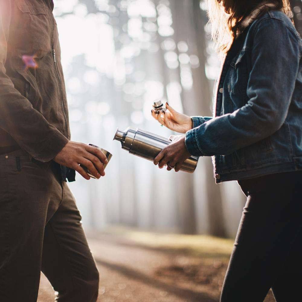 Brushed Stainless 750ml Flask K219142
