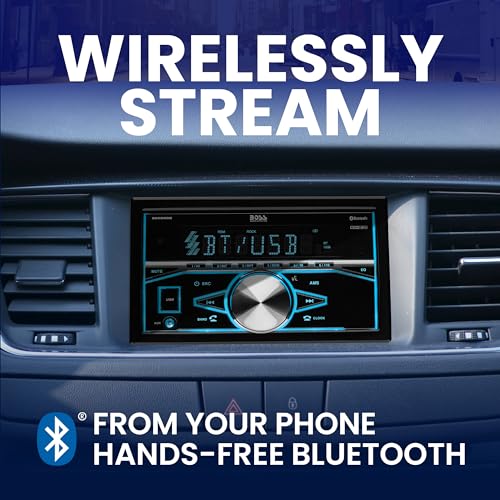 Double Din Bluetooth Car Stereo with AM/FM Radio Receiver U591
