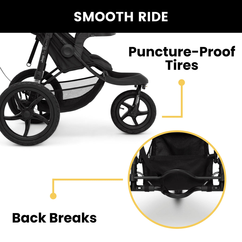 Black Jogging Stroller F871