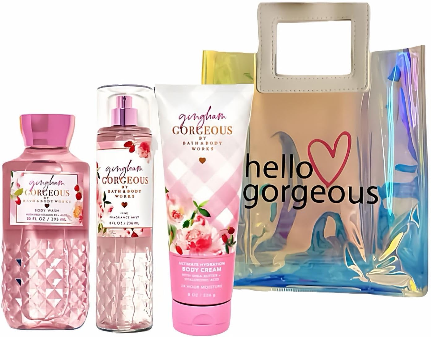 3 Piece Body Cream Shower Gel Spray Bundle R1953