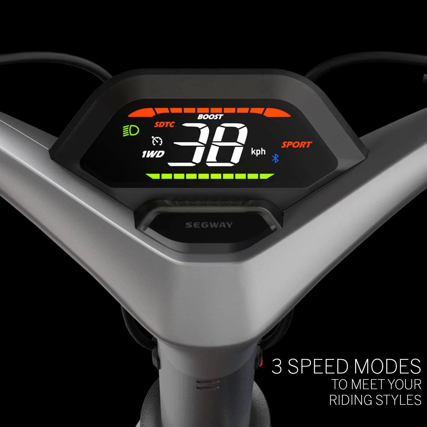 3000W Motor 43.5 Miles Long Range Dual Suspension 11" Tires Foldable Scooter C59637
