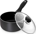 2 Quart Nonstick Saucepan with Glass Lid B748108