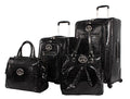 4 Piece Softside Expandable Lightweight Spinner Suitcases with Carry On and Suitcase L936082