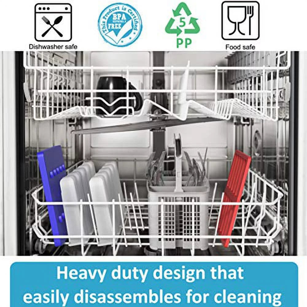 10 Large BPA Free Plastic Popsicle Mold Kit with 50 Wood Sticks and Cleaning Brush D90994