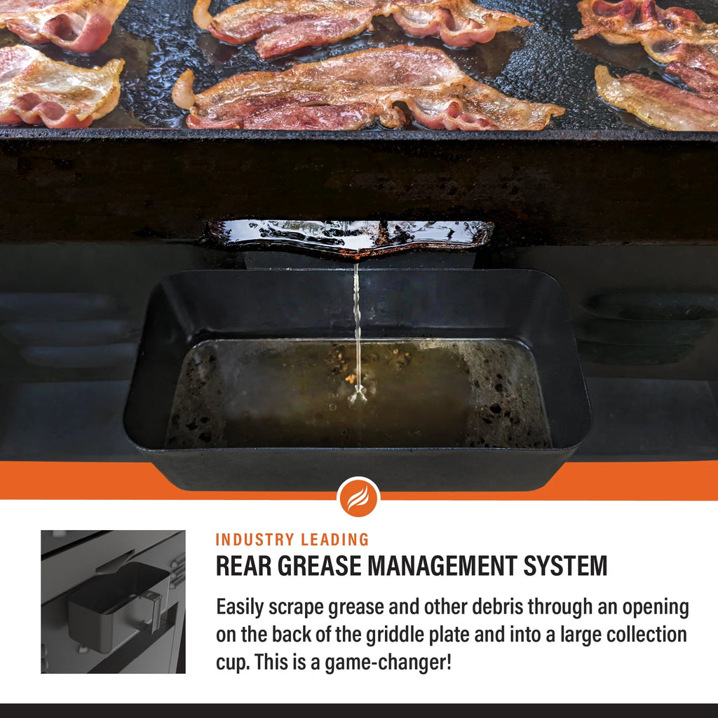 4-Burner 36 Griddle Cooking Station with Hard Cover Z86455