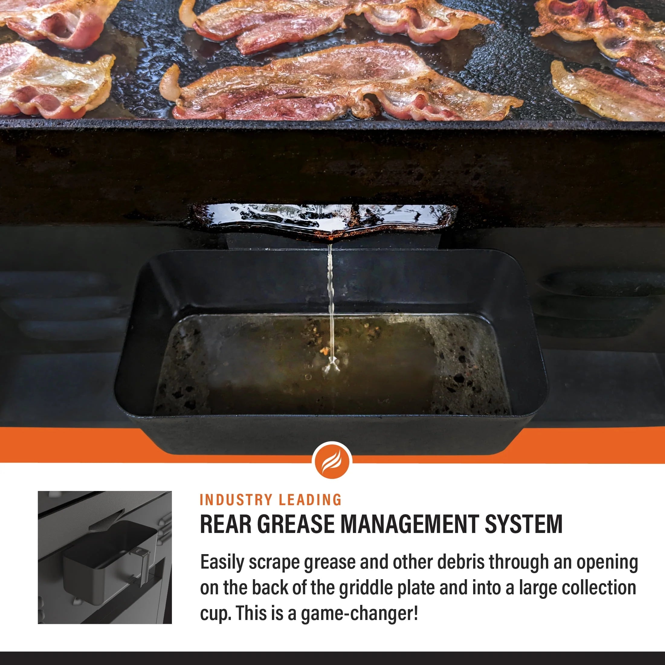 4-Burner 36 Griddle Cooking Station with Hard Cover Z86455