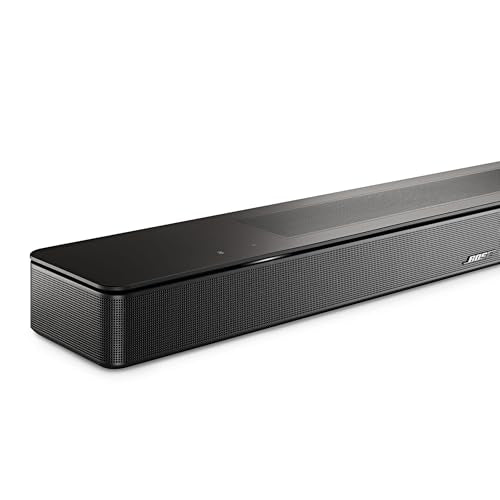 Black Smart Soundbar with Bluetooth and Voice Control X3335