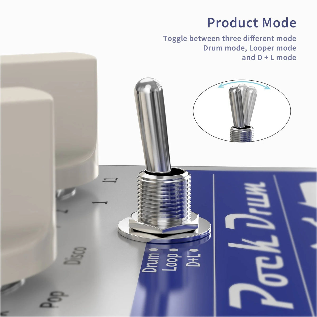 3 Modes 11 Drum Styles 11 Rhythm Types Built-in Looper Guitar Effect Pedal I323697