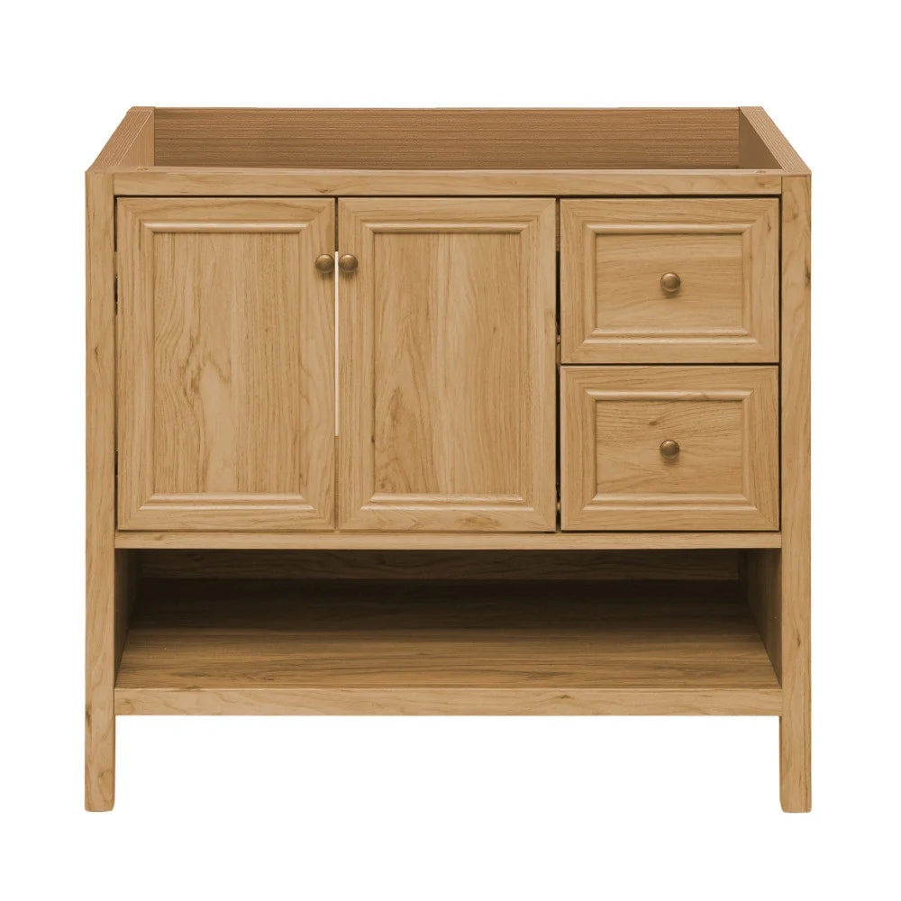Natural Oak Bathroom Vanity S34493
