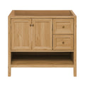 Natural Oak Bathroom Vanity S34493