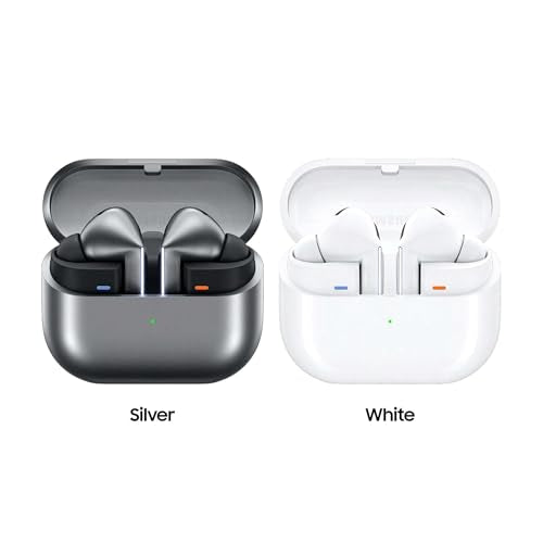 Silver Noise Cancelling Bluetooth Earbuds V44445