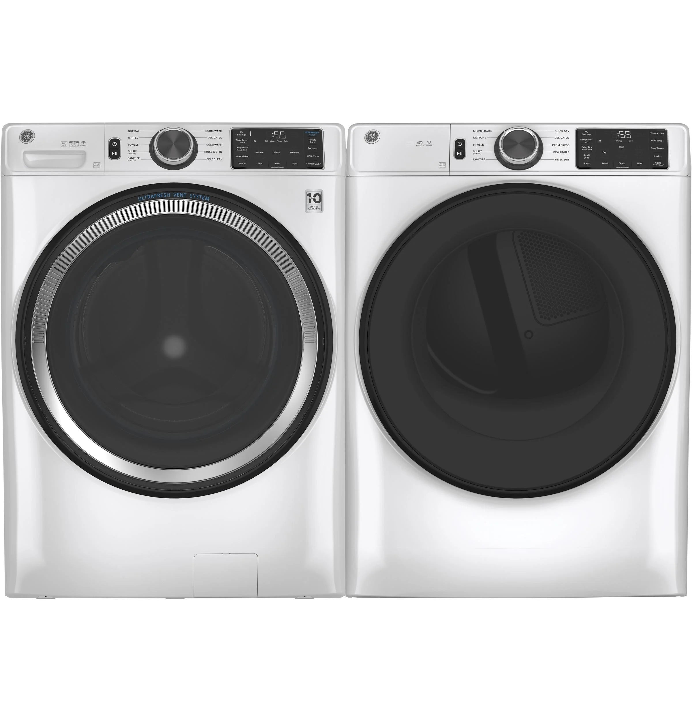 28" Wide 7.8 Cu Ft. White Gas Dryer F22618