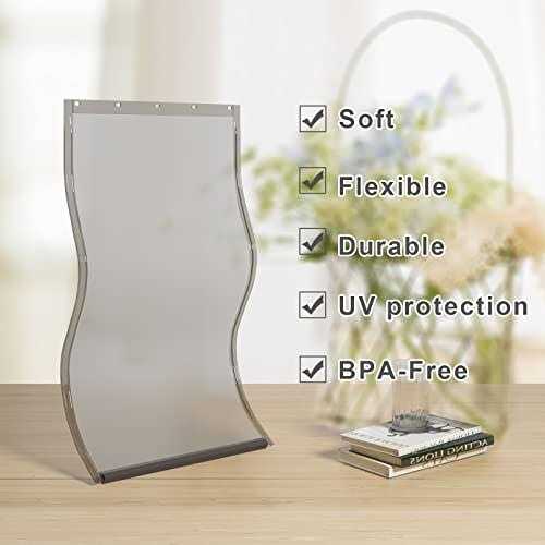 Large Dog Door Replacement Flaps with Screws D8403