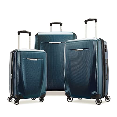 Silver Carry-On 20-Inch Hardside Expandable Luggage D9815