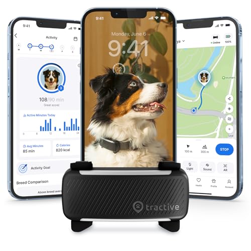 Black Dog GPS Tracker with Virtual Fence Z3886
