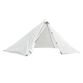 Gray White Waterproof Camping Tent Z737