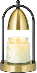 Gold Candle Warmer Lamp with Timer T144