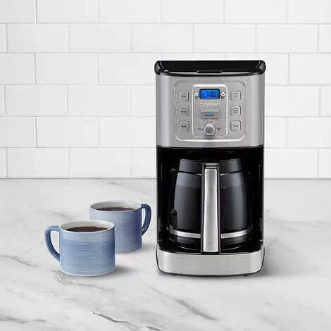 12-Cup Black Stainless Coffeemaker J5188