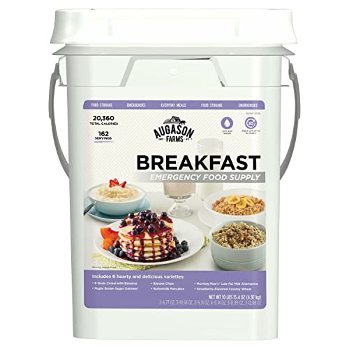 4 Gallon Pail Breakfast Emergency Food Supply G161953