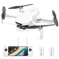 2 Batteries 80 Mins EIS 2.5K Camera GPS Foldable Drone Under 249g I310