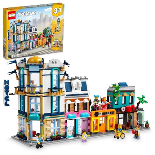3 in 1 Building Toy Set with 6 Minifigures N215542