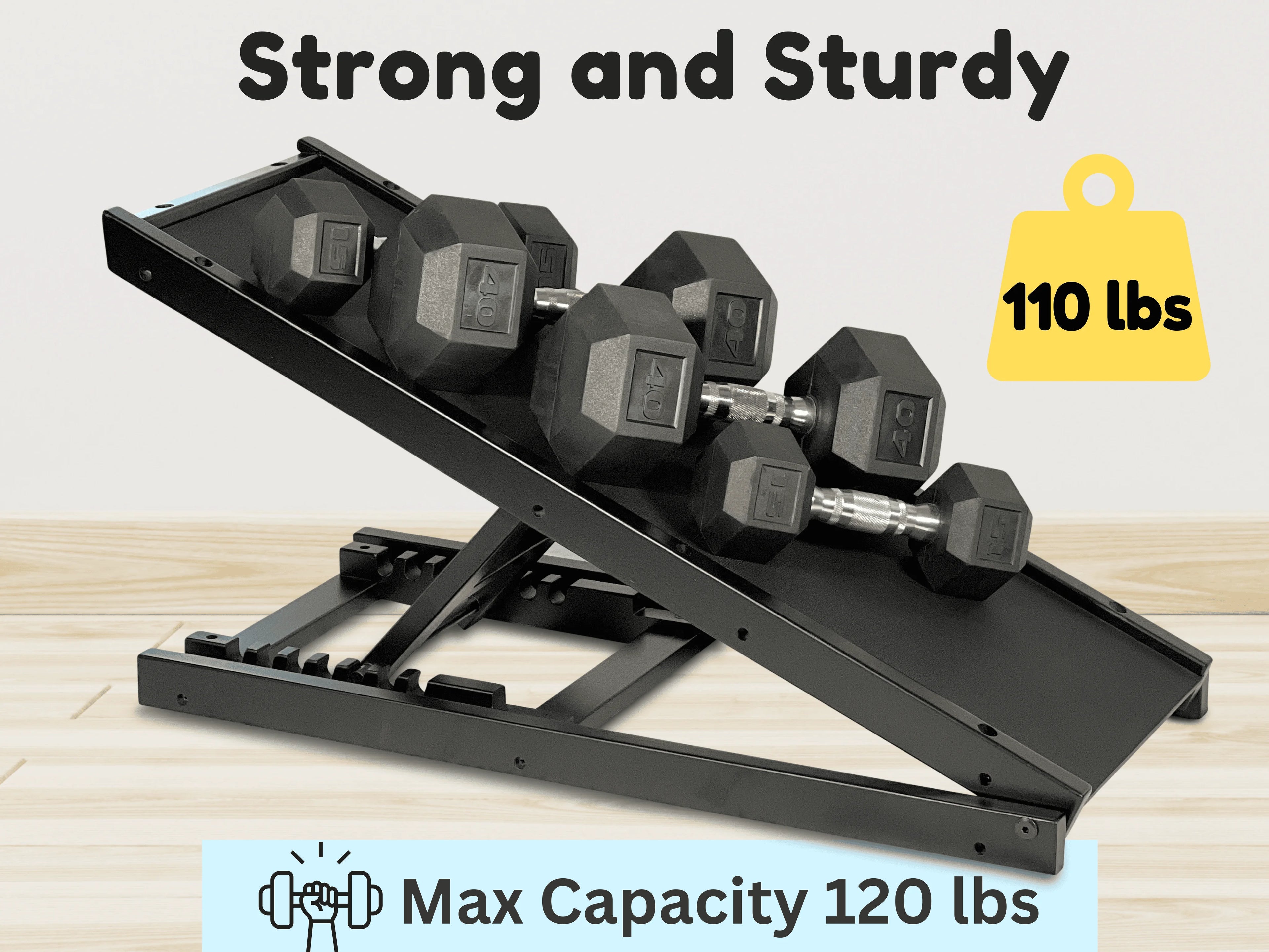 Adjustable 10" to 20" Anti Slip Pet Ramp for Couch S3970
