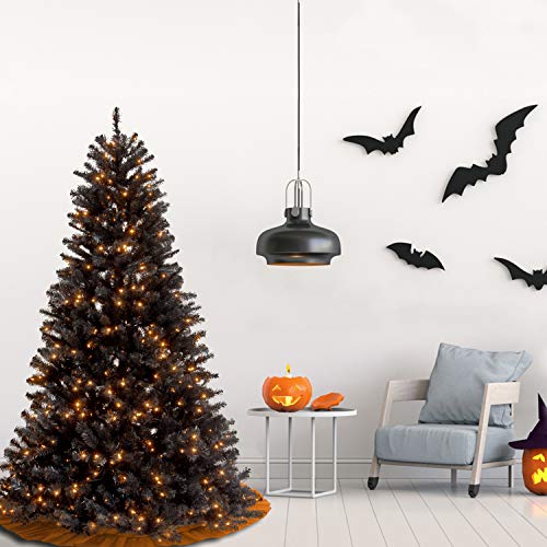 7.5 Feet Pre-Lit Artificial Christmas Tree with Stand J4816